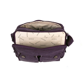 SATIVA Collection, Medium Shoulder Bag, Schultertasche, S10063, 24x30x10cm, grey