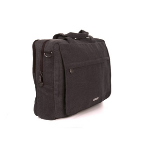 SATIVA Collection, 17 Laptop Shoulder Bag, Schultertasche, S10106, grey
