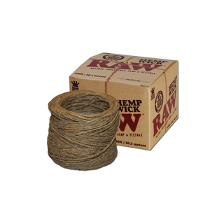 RAW Hemp Wick Zndschnur im Knuel, 30,5m