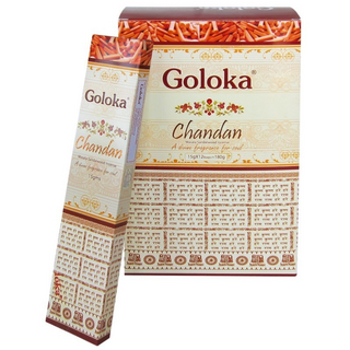 Räucherst. Goloka Chandan, Masala Sandalwood, 15g