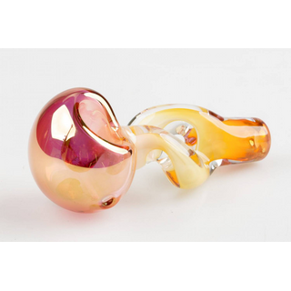 DuoGlass Handpfeife No 77, 110g, 12cm, Spirale Gold