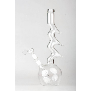 DuoGlass Bong Flames, 640g, 40cm, NS 18,8