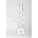DuoGlass Bong Flames, 640g, 40cm, NS 18,8