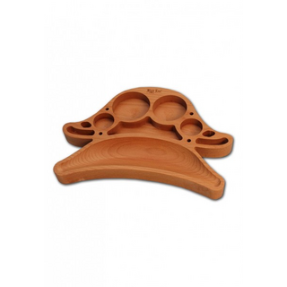 Black Leaf  by KRU Mushroom Mix&Roll Holztablett,...