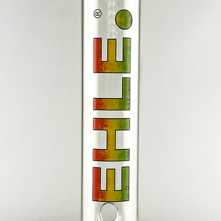 EHLE 500ccm Zylinder, 6-Kantfuss, NS 18,8, inkl. Flutsch- & Siebkopf, diverse Logos
