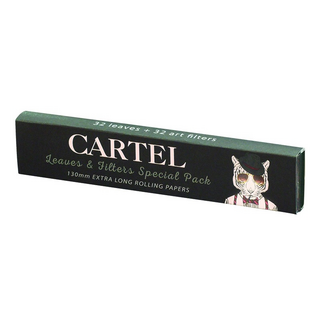 CARTEL Rolling Papers Extra Long 130mm + Tips