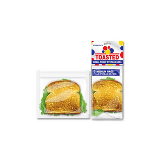 Toasted Bags, smell proof 19.15x17.7cm, 3er-Pack