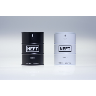 NEFT Vodka, 40% Vol Alc, Premium-Vodka im 700ml Barrel,