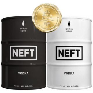 NEFT Vodka, 40% Vol Alc, Premium-Vodka im 700ml Barrel,