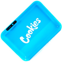 Glow Tray x Cookies (Blue) LED Rolling Tray, 28 x 21,5 x 3cm