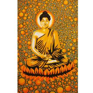 Wandtuch 140 x 220, Space Buddha div. Farben