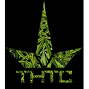 THTC Mens Tee, Oberon Leaf 2020 hemp, black, M