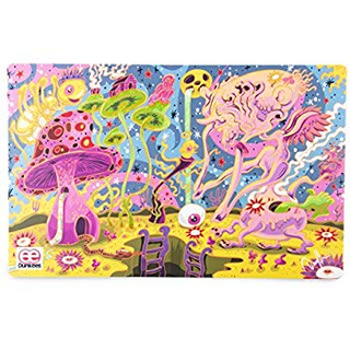 Dunkees Silkonmatte, blind man walking, 44x28 cm