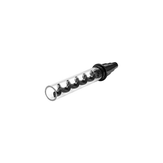 Blunty, Twist Pipe, Bong Fit, Schwarz, 124 x 18mm