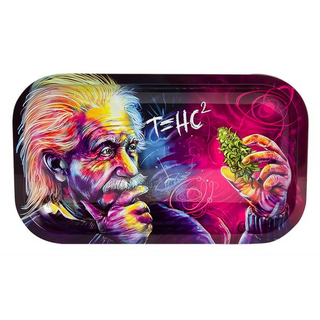 Rolling Tray Metall Einstein T=HC2 - M, ca 27 x 16 x 1 cm