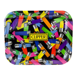 Rolling Tray Metall Clipper Chaos` large, 34x28,5x2,5 cm