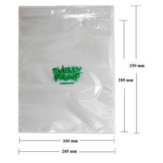 Smelly Proof, Clear Storage Bags, Haflpound - 285 x 330...