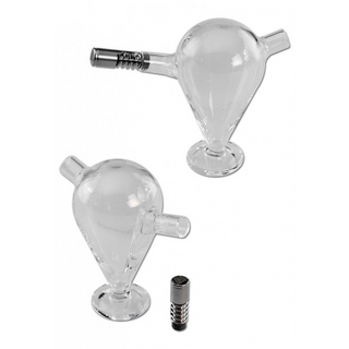 VAPOLICX Handvaporizer Bubbler gro, h 92mm, mit Dynavap-Kappe