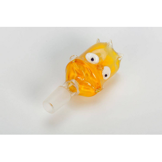 Hut / Kopf Duoglass Bart Simpson 70g, Flutsch, 18,8mm