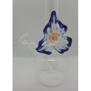DuoGlass Bong Flower, 40cm, NS18,8