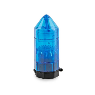 Ooze Flow Grinder + Dispenser, blue