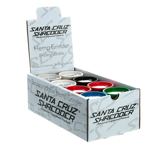 Santa Cruz Shredder Hemp Grinder 2-piece (colored), dm 55mm, diverse Farben