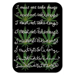 Sticker 52x70mm, I must not take Drugs