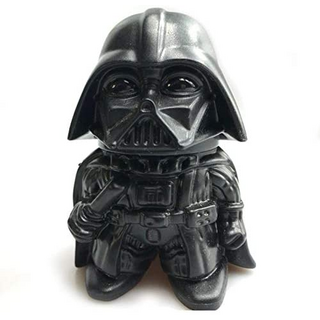Aluminium Grinder/Pollinator 3 tlg (mit Sieb), Darth Vader