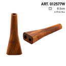 Amsterdam Wooden Spliff Holder, Double Barrel, 8cm