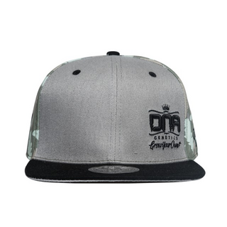 Flat Bill Cap DNA, Leaf Camo Grey  size 7 1/4 - 58cm - Small