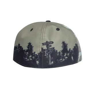 Flat Bill Cap DNA, Leaf Camo Grey  size 7 1/4 - 58cm - Small