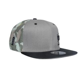 Flat Bill Cap DNA, Leaf Camo Grey  size 7 1/4 - 58cm - Small