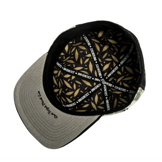 Flat Bill Cap DNA, Leaf Camo Grey  size 7 1/4 - 58cm - Small