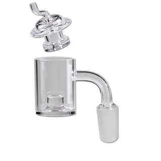 Reactor-Banger + Carb Cap, NS 10 Male, Borosilikat-Glas,...
