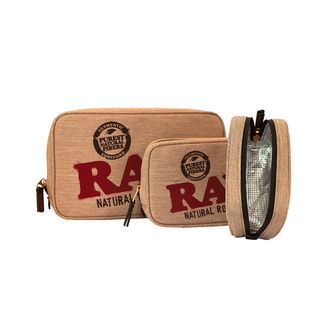 RAW Smell Proof Smokers Pouch/ Tabaktasche. 21x14x6,5 MEDIUM