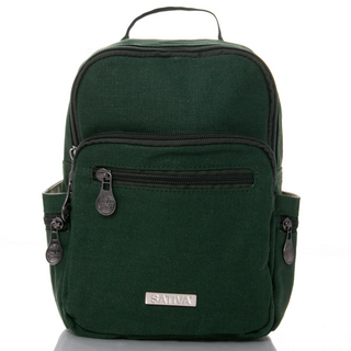 SATIVA Collection, the mini Trio Backpack/Rucksack, 28x18x8cm, green