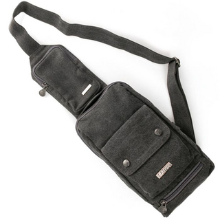 SATIVA Collection, the Sling Shoulder Bag, 30x21x10cm, grey
