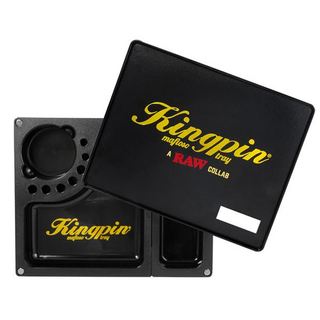RAW Kingpin Mafioso Tray Rolling Tray, 26x21x4cm,...