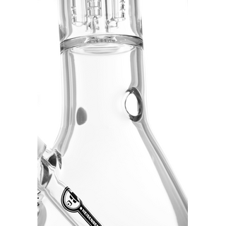 HNBG Beaker Bubble, doppelter Percolator, 5mm, 55cm, NS 18,8