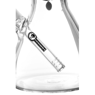 HNBG Beaker Bubble, doppelter Percolator, 5mm, 55cm, NS 18,8