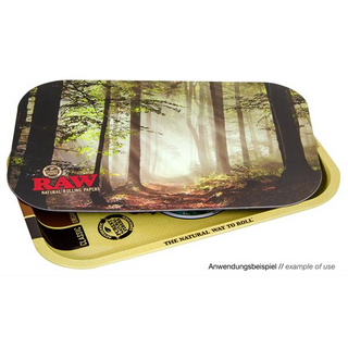 RAW Magnetic Rolling Tray Cover Medium, 17,5 x 27,5 cm, Design Forrest