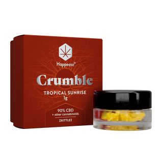 Happease CBD Extrakt Crumble 90% CBD, Zkittles/Tropical...