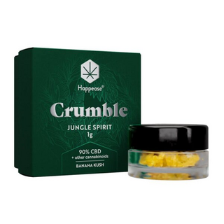 Happease CBD Extrakt Crumble 90% CBD, Jungle Spirit...