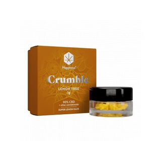 Happease CBD Extrakt Crumble 90% CBD, Lemon Tree (Super L...
