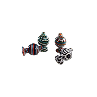 Carb-Cap, Spirale, Borosilikat, 26mm aussen, diverse Farben
