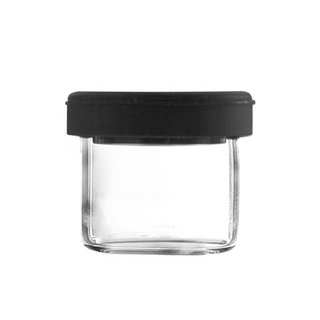 HNBG Glasdose 5ml mit Silikondeckel, 22mm