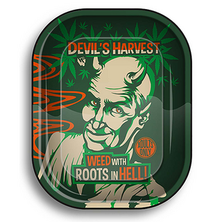 Rolling Tray Metall Reefer Madness` small, 18x14x2,5cm