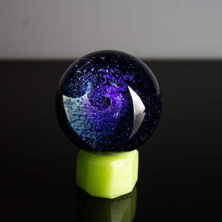 Orglasmus Art-Head, Option Dicro-Marble, Dichroic Galaxy