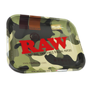 RAW Metal Rolling Tray, Raw Camo, Large 34 x 27,5cm