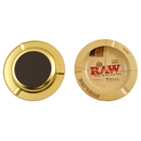 Raw Metall-Aschenbecher mit Magnet auf Unterseite